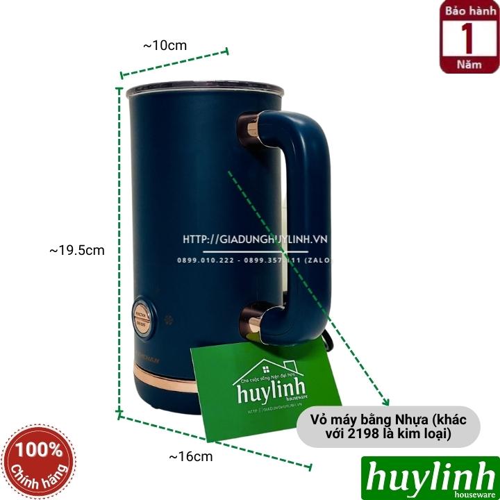 Máy đánh sữa tạo bọt pha cacao Kahchan EP2199 - 4 chức năng - 600ml - Hàng chính hãng