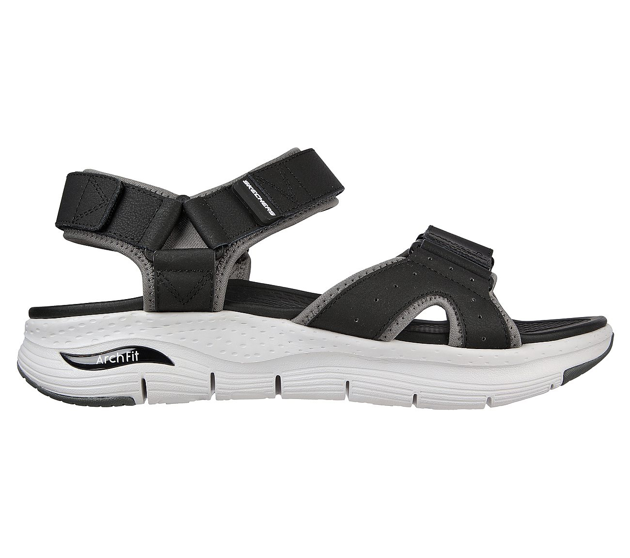 Skechers Nam Xăng Đan Outdoor Arch Fit Sandal - 237372-BKW