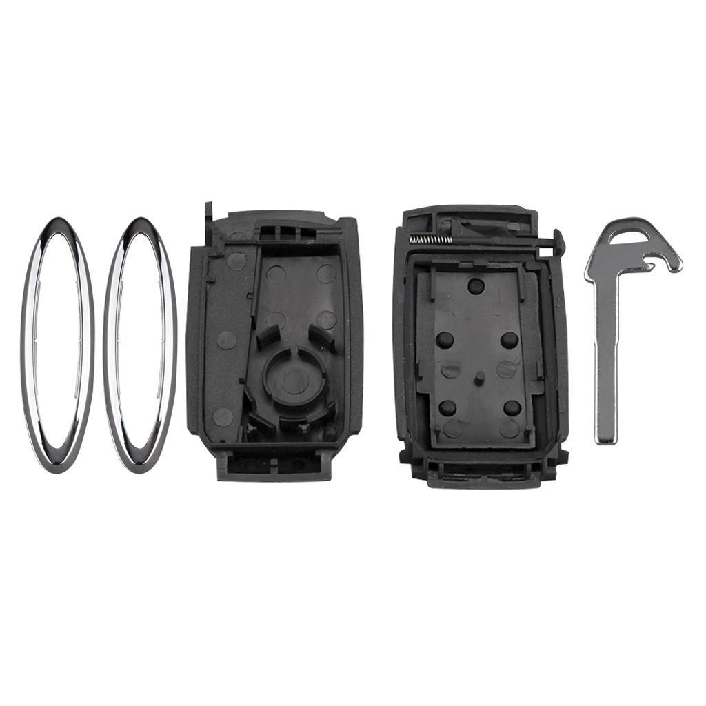 2pcs Button Car Remote Fob Case Shell for XK XKR
