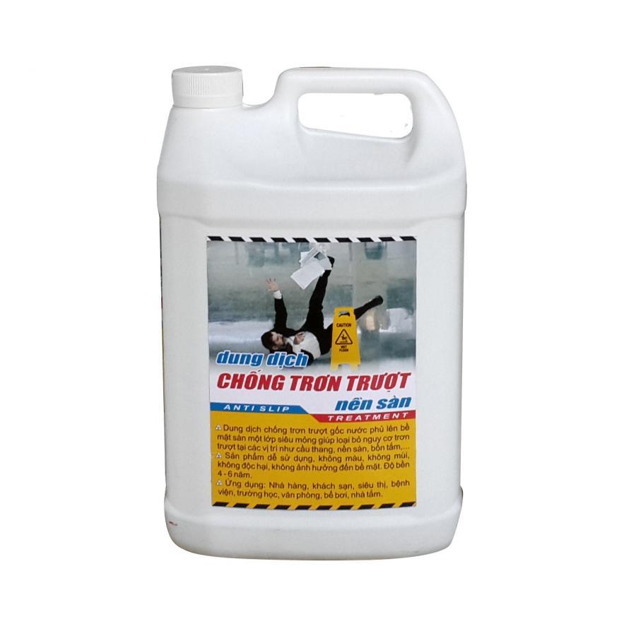 Dung dịch chống trơn trượt nền sàn KMG (Can 5 lít)