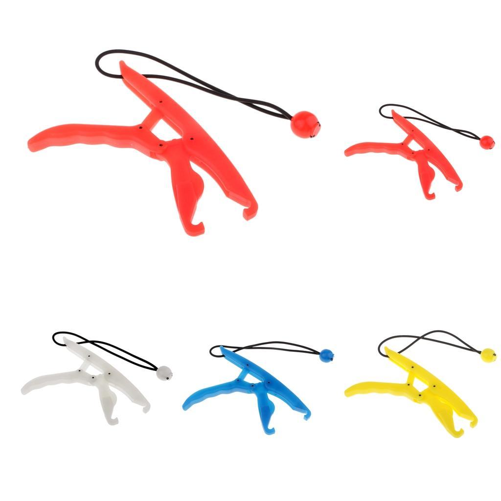 Fishing Plier Floating Fish Lip Grip Gripper Fish Grabber with Wrist Strap