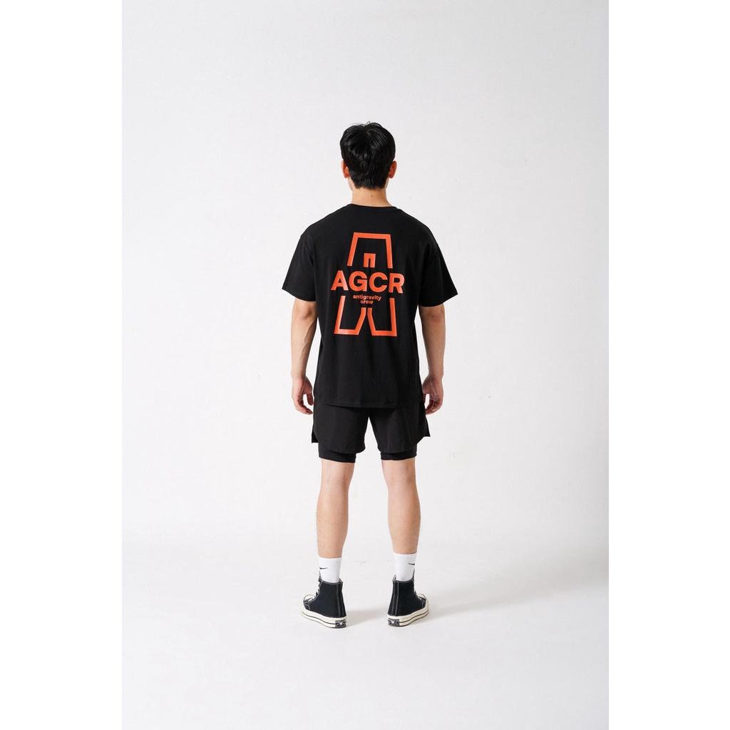 Áo Phông Nam AGCR Logo T-shirt - Đen