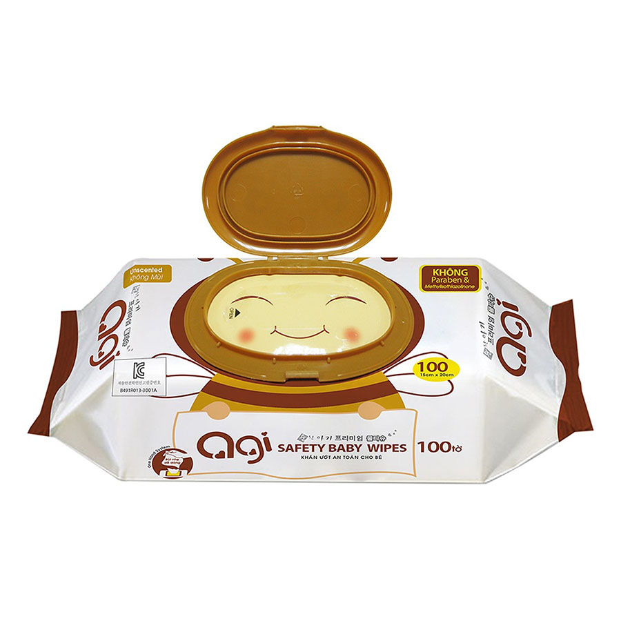 Khăn Ướt Agi Không Hương - Giao Mẫu Ngẫu Nhiên