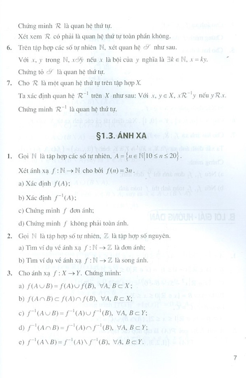 Bài Tập Toán Học Cao Cấp - Tập 1 - Đại Số Và Hình Học Giải Tích