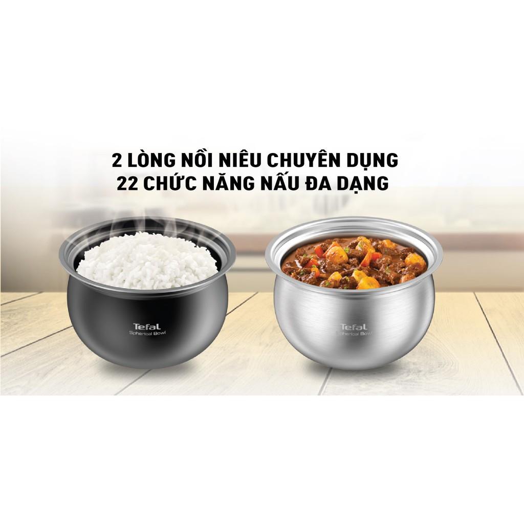 Nồi áp suất điện đa năng cao tần Tefal CY638868 - 5L - BH 2 năm - Hàng Chính Hãng