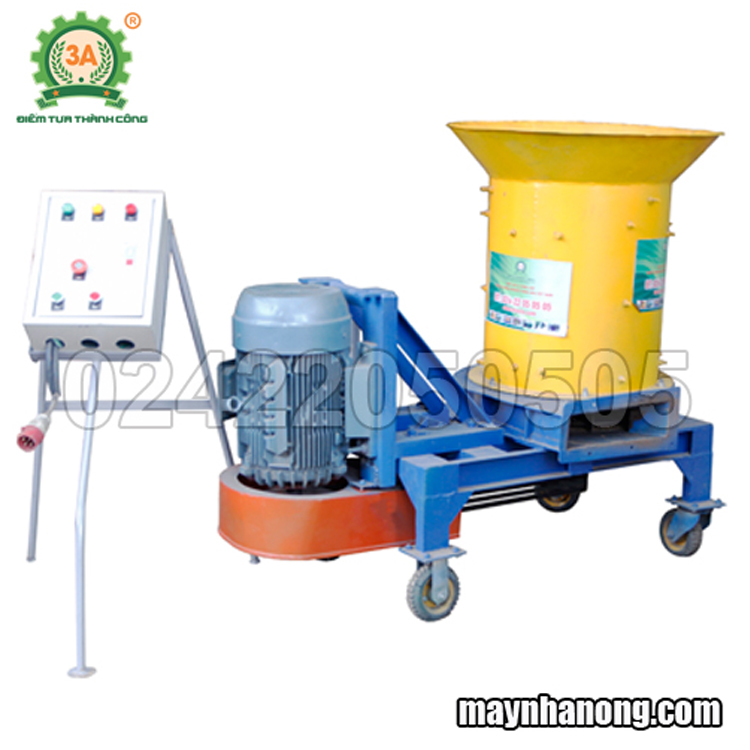 Máy xay nghiền xơ dừa, rơm rạ 3A15Kw