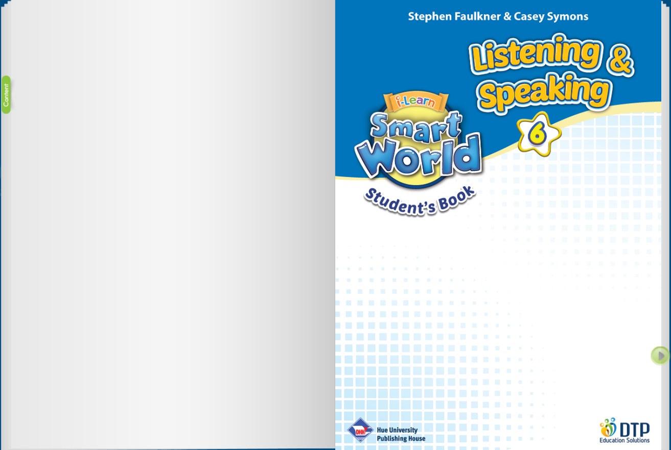 Hình ảnh [E-BOOK] i-Learn Smart World Listening & Speaking 6 Sách mềm sách học sinh