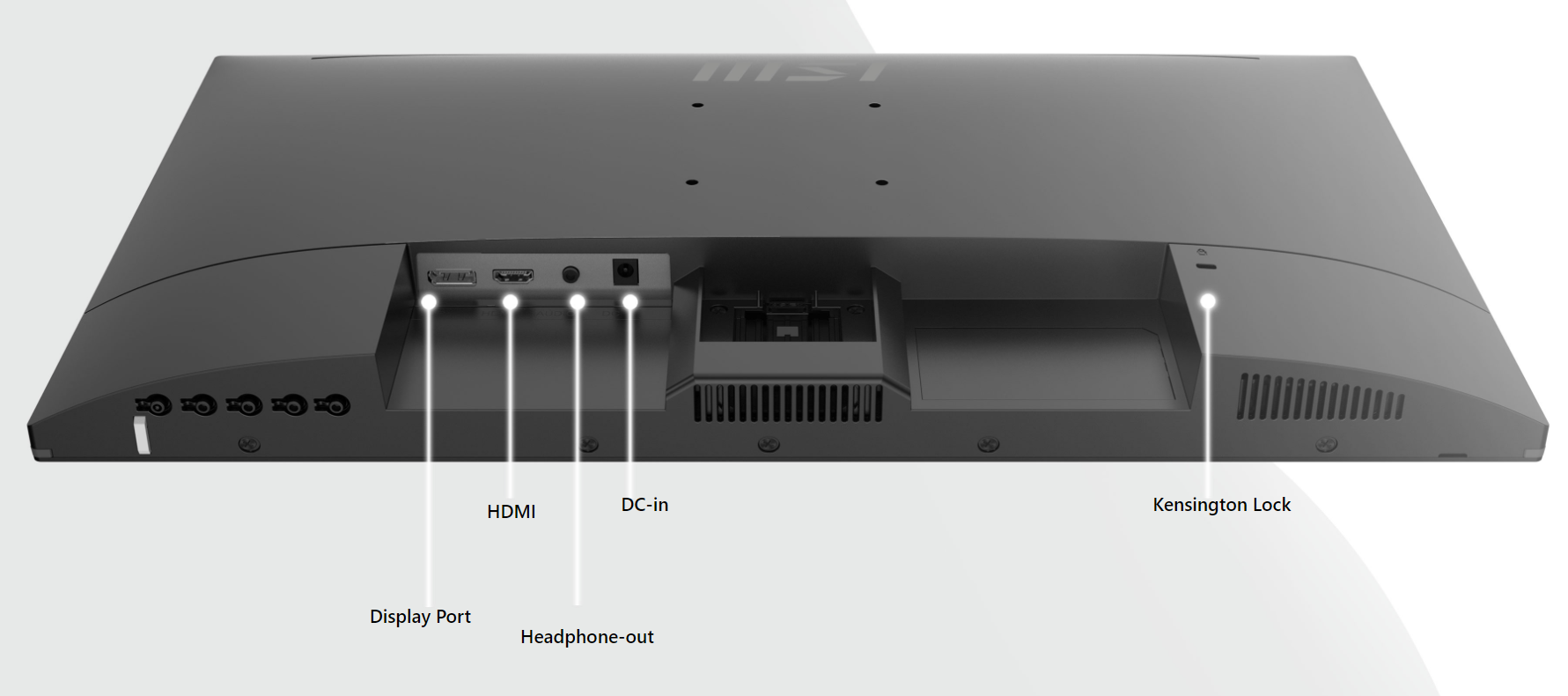 Màn hình MSI Pro MP243 [ĐEN] 24inch (23.8&quot; FHD IPS, HDMI 60Hz + DisplayPort 75Hz) - Hàng chính hãng DGW phân phối