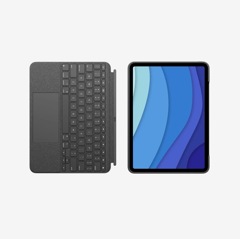 Combo Bao kiêm bàn phím bàn di chuột dành cho Ipad Pro 12.9 inch (Gen 5) - Hàng Chính Hãng