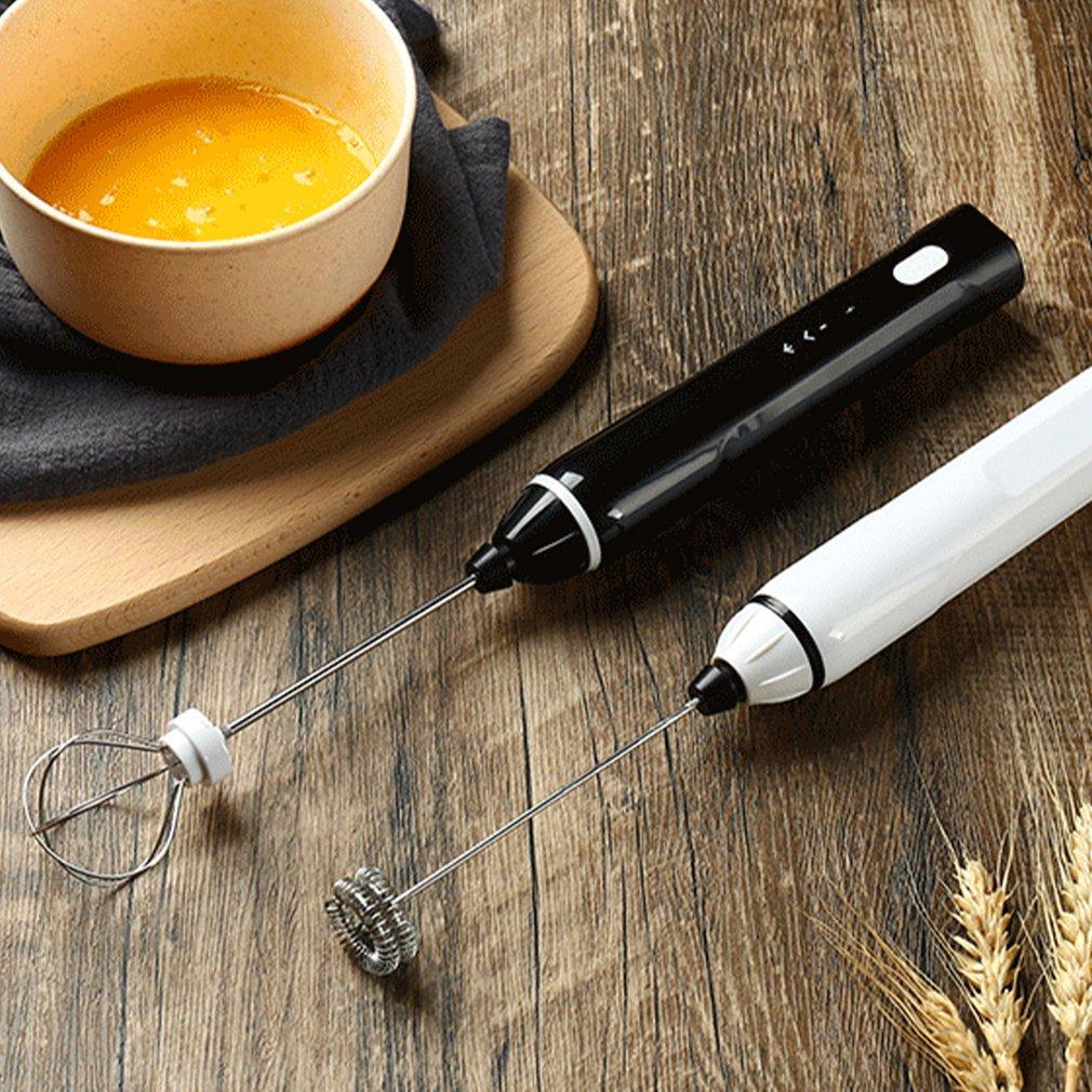 Di Động Đa Năng 3 Tốc Độ USB Điện Đánh Trộn Sạc Cầm Tay Turbo Nhỏ Nhà Kem Máy Xay Sinh Tố Đầu Bếp BakingTool