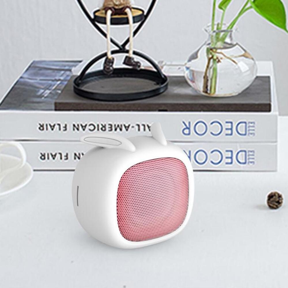Loa Bluetooth nhỏ Smalody Hộp âm thanh di động dễ thương với khe cắm micrô TF Tương thích với iPhone