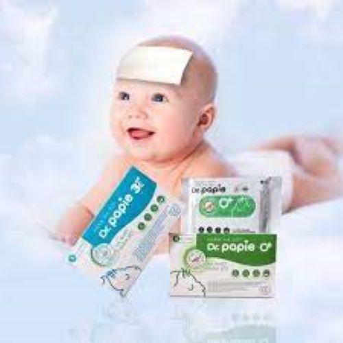 Khăn lau hạ sốt Dr.Papie