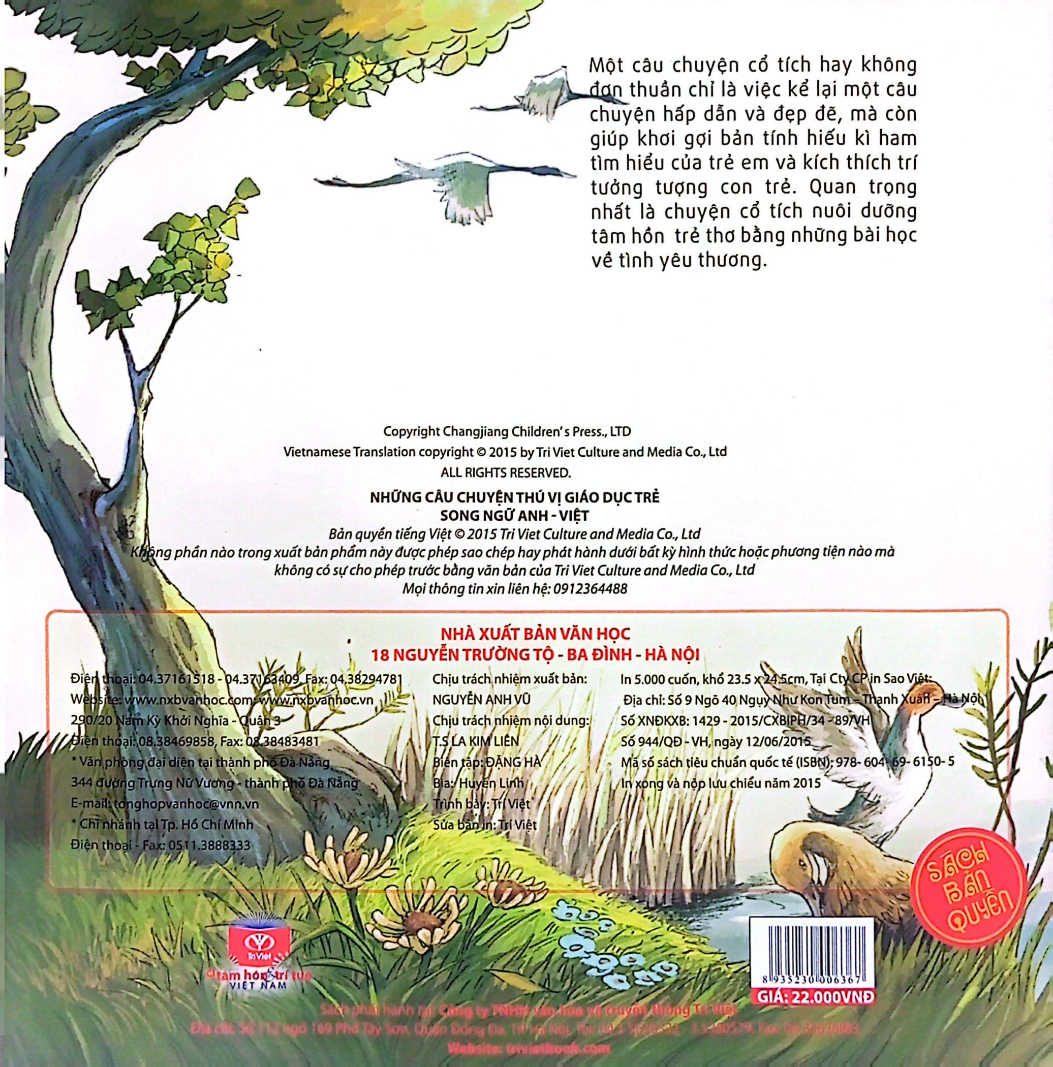 Những Câu Chuyện Thú Vị Giáo Dục Trẻ - Hồ Nước Đông Cứng (Song Ngữ Anh - Việt)