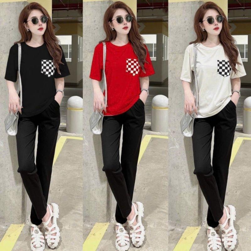 Bộ đồ thể thao nữ quần dài áo thun form rộng bigsize mẫu mới đẹp, bộ đồ đi làm, sét bộ đi chơi , bộ đồ mặc nhà siêu xinh