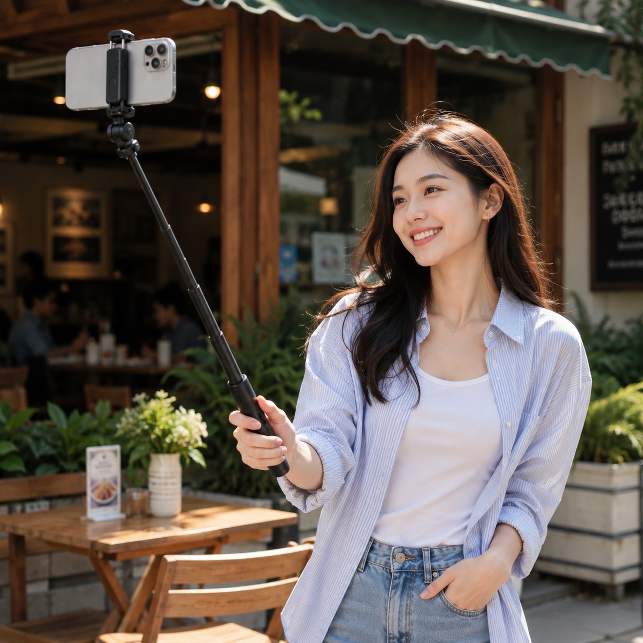 Gậy Chụp Ảnh Selfie Xoay 360 độ chống rung hiệu WIWU WI-SE019 SnapLoop 4in1 Tripod Bluetooth – Bung Tripod 1 Chạm – Kéo Dài 1.6M – Remote Từ Tính - Cho iPhone Samsung Oppo Huawei - Z Fold - Z Flip - Hàng nhập khẩu