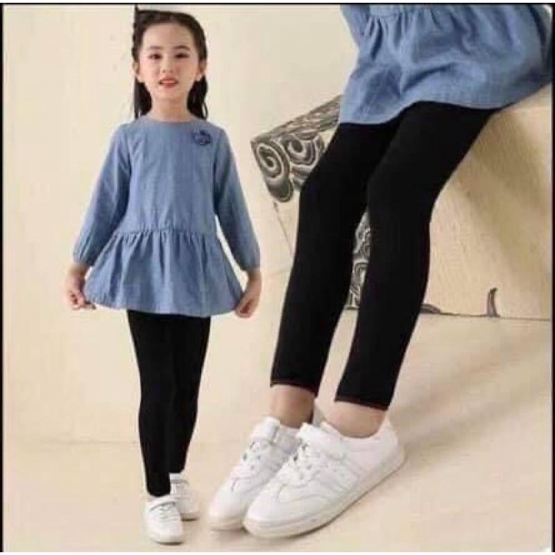 Quần legging lót lông cho bé 3-8 tuổi