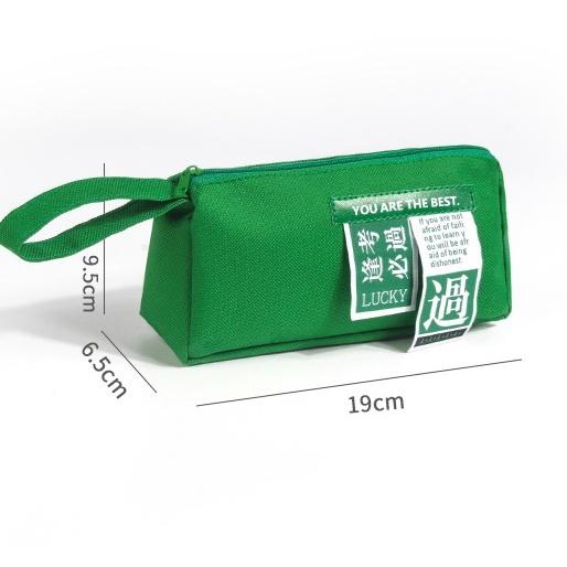 Large-capacity Pencil Case Color Student Stationery Bag Canvas Pencil Case