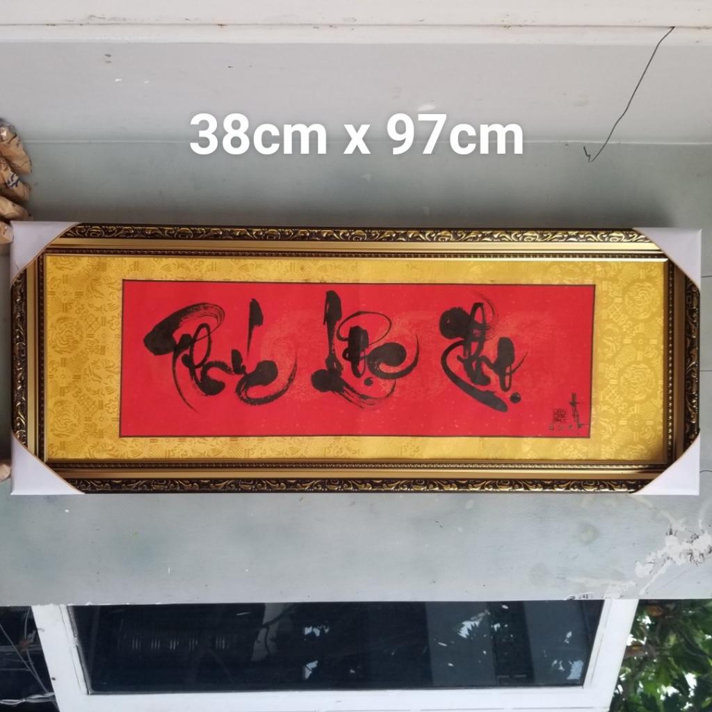 Tranh PHÚC LỘC THỌ. Quà tặng Thư pháp mừng tân gia, khai trương. Quà tặng ông bà, cha mẹ,đối tác,bạn bè, quà biếu tết.