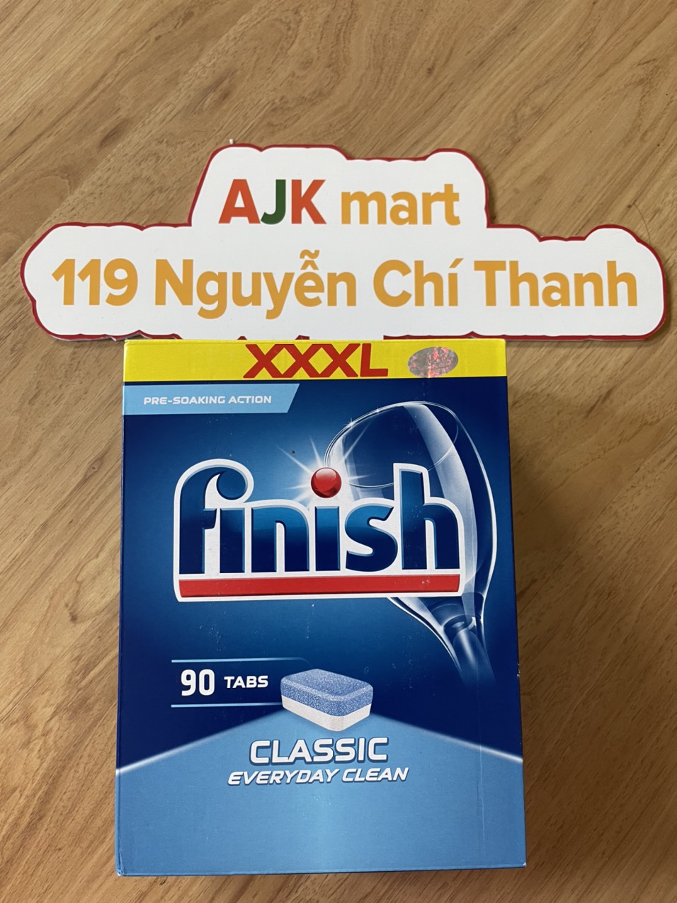 Viên rửa chén cao cấp FINISH Classic - Dành cho máy - Nhập khẩu từ Đức