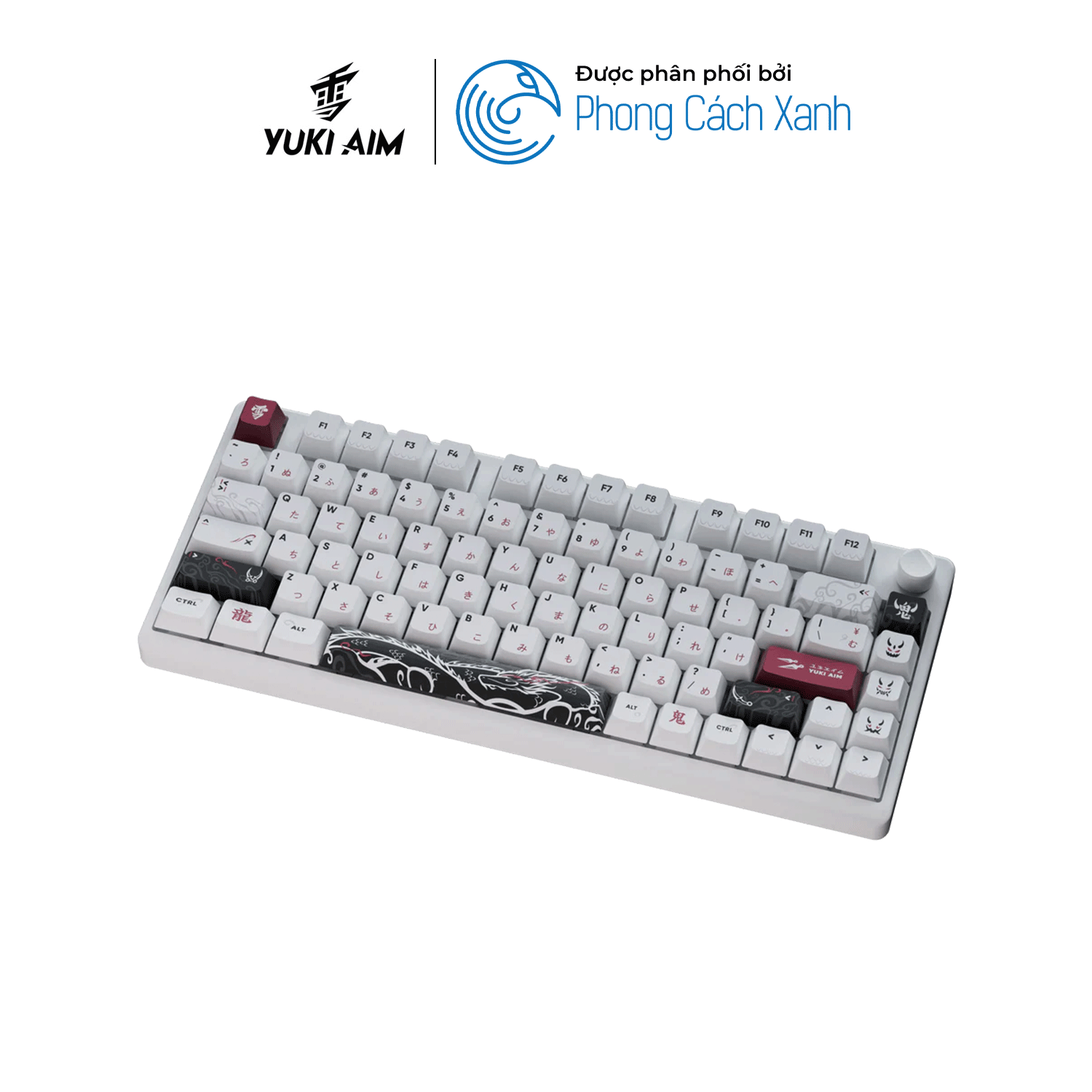 Bàn phím từ HE Yuki Aim x Arbiter Polar75 8K Dragon Edition - Oni 2.0 Collection (Limited Edition) - Hàng Chính Hãng
