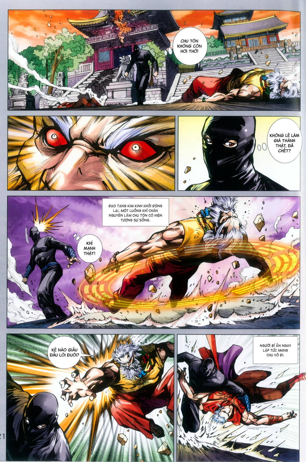 Long Hổ 5 Thế 3 Thế Cừu chapter 91 22