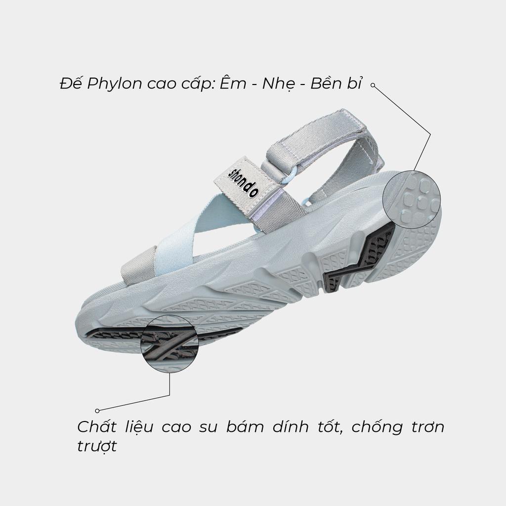 Giày Sandal Nữ Nam SHONDO F6 Sport 3 Màu - Đế Phylon Siêu Nhẹ, Thấm Hút Mồ Hôi Cực Tốt, Tháo Quai Hậu Làm Dép