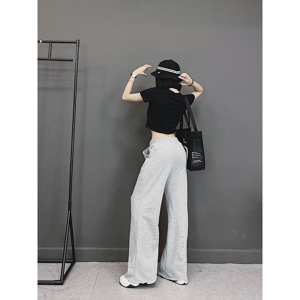 Áo Croptop Basic ( KÈM ẢNH THẬT)