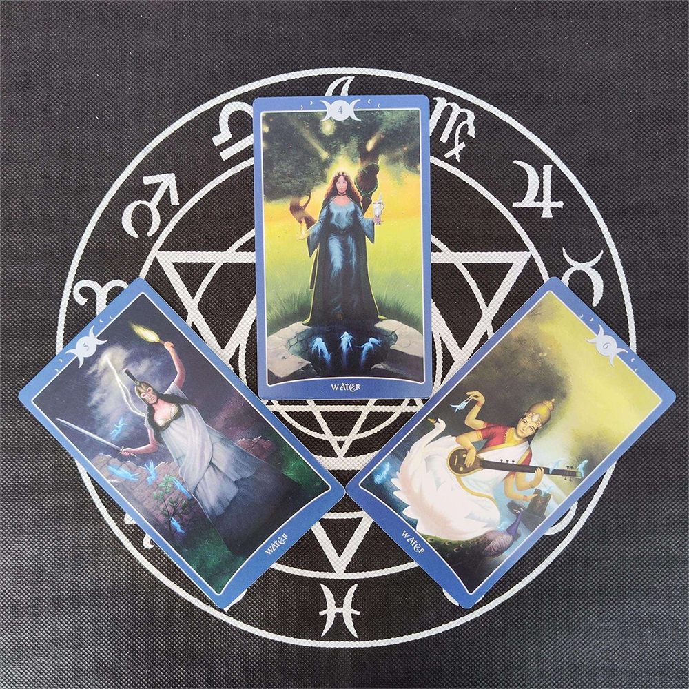 [Size Gốc] Bộ Bài Book of Shadows Tarot 78 Lá 7x12 Cm Có Hướng Dẫn Tiếng Việt