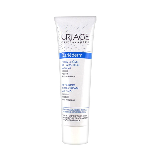 Uriage Bariéderm Repairing Cica-Cream: Kem Chăm Sóc Da Kích Ứng