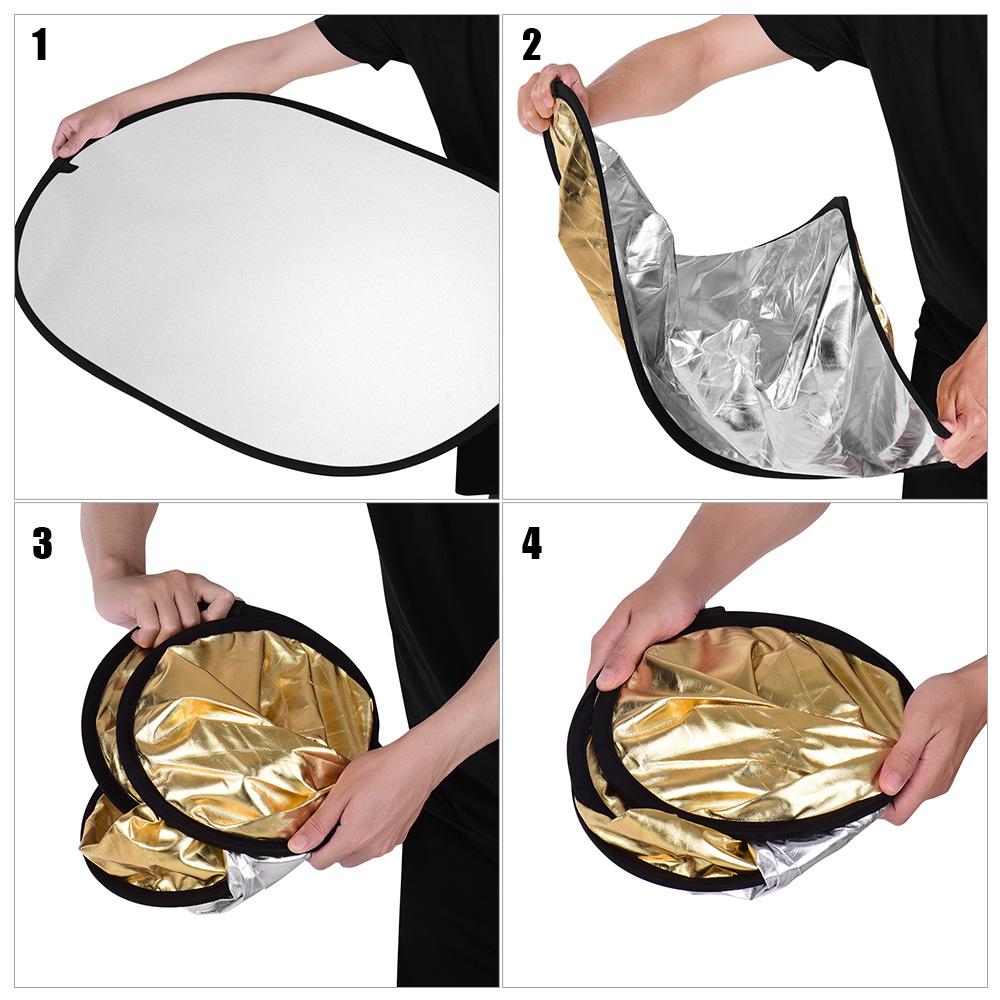 Bộ phản xạ ánh sáng chụp ảnh 7 trong 1,kích thước 60 * 90cm / 24 * 35 inch