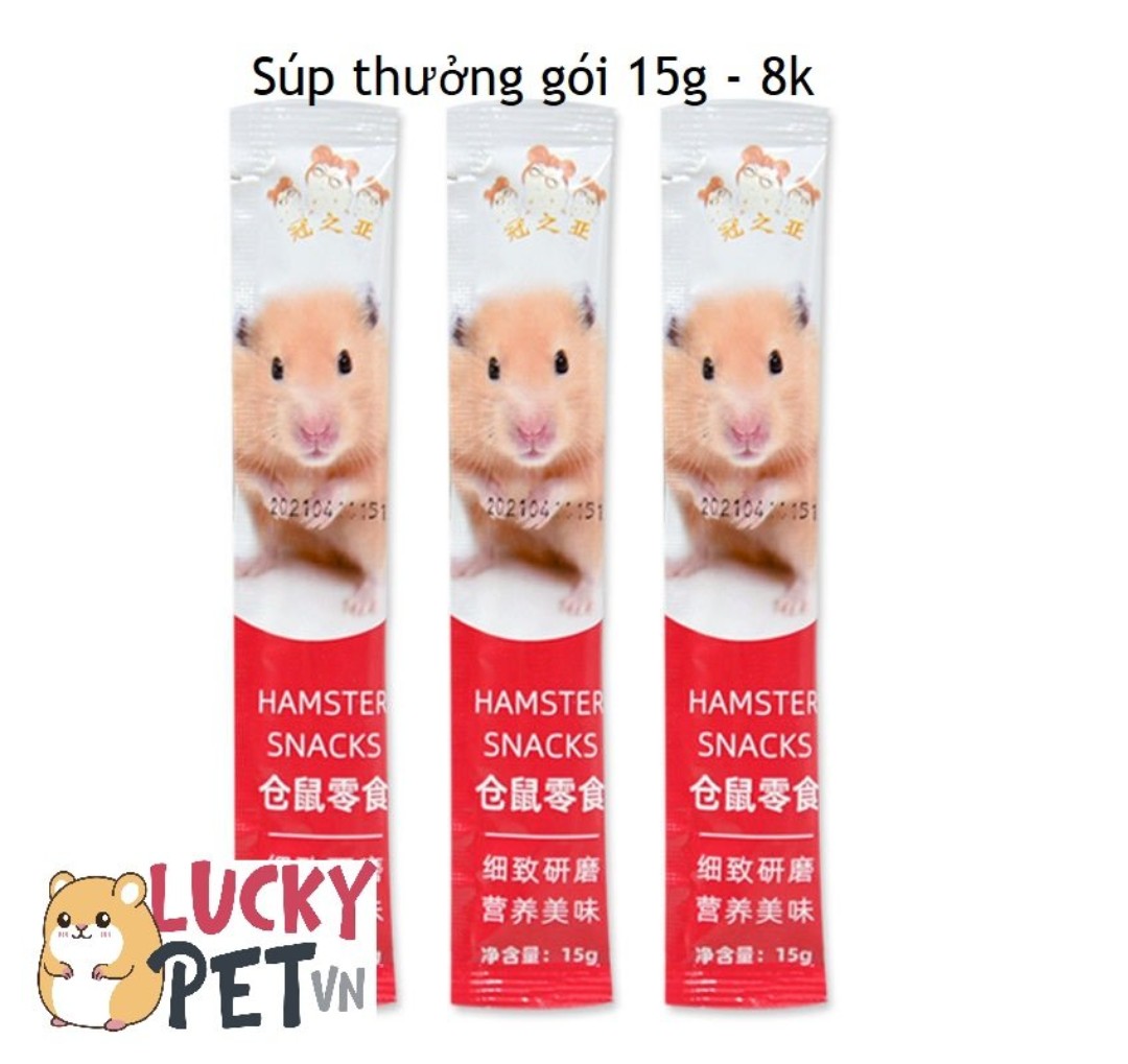 Gói soup thưởng 15 gr cho hamster