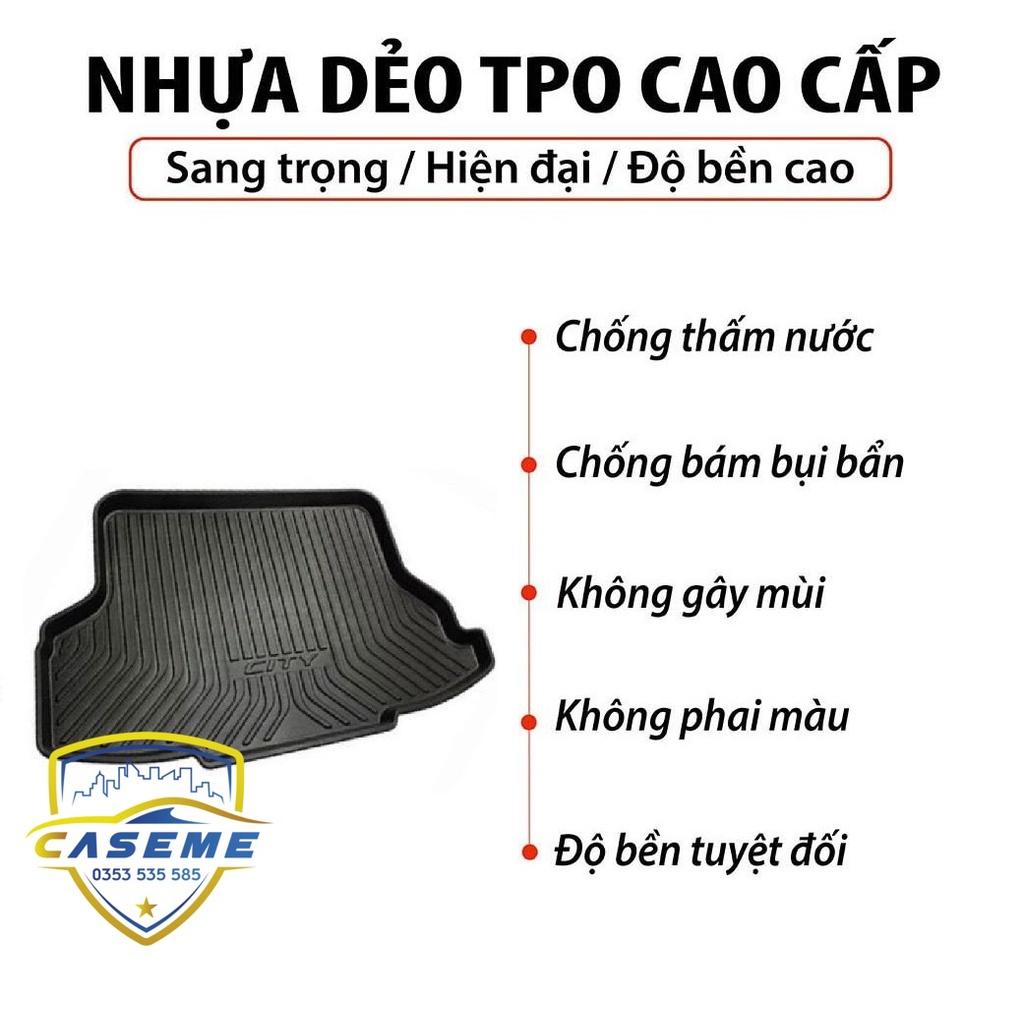 Hình ảnh Lót cốp nhựa dẻo cho xe Honda City 2014 đến 2021