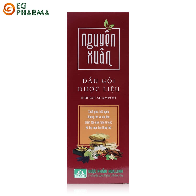 Dầu gội thảo mộc chăm sóc da đầu dành cho da đầu ngứa, nhiều gàu - Nguyên Xuân đỏ NX2