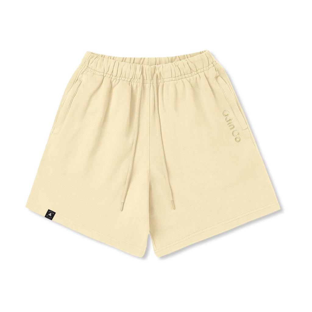 QUẦN SHORT NỈ THÊU ODIN, Quần cộc ngắn Unisex nam nữ ODIN CLUB