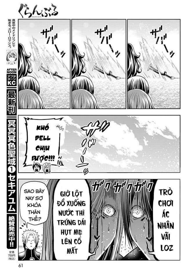 cô gái thích lặn - grand blue chapter 87 17