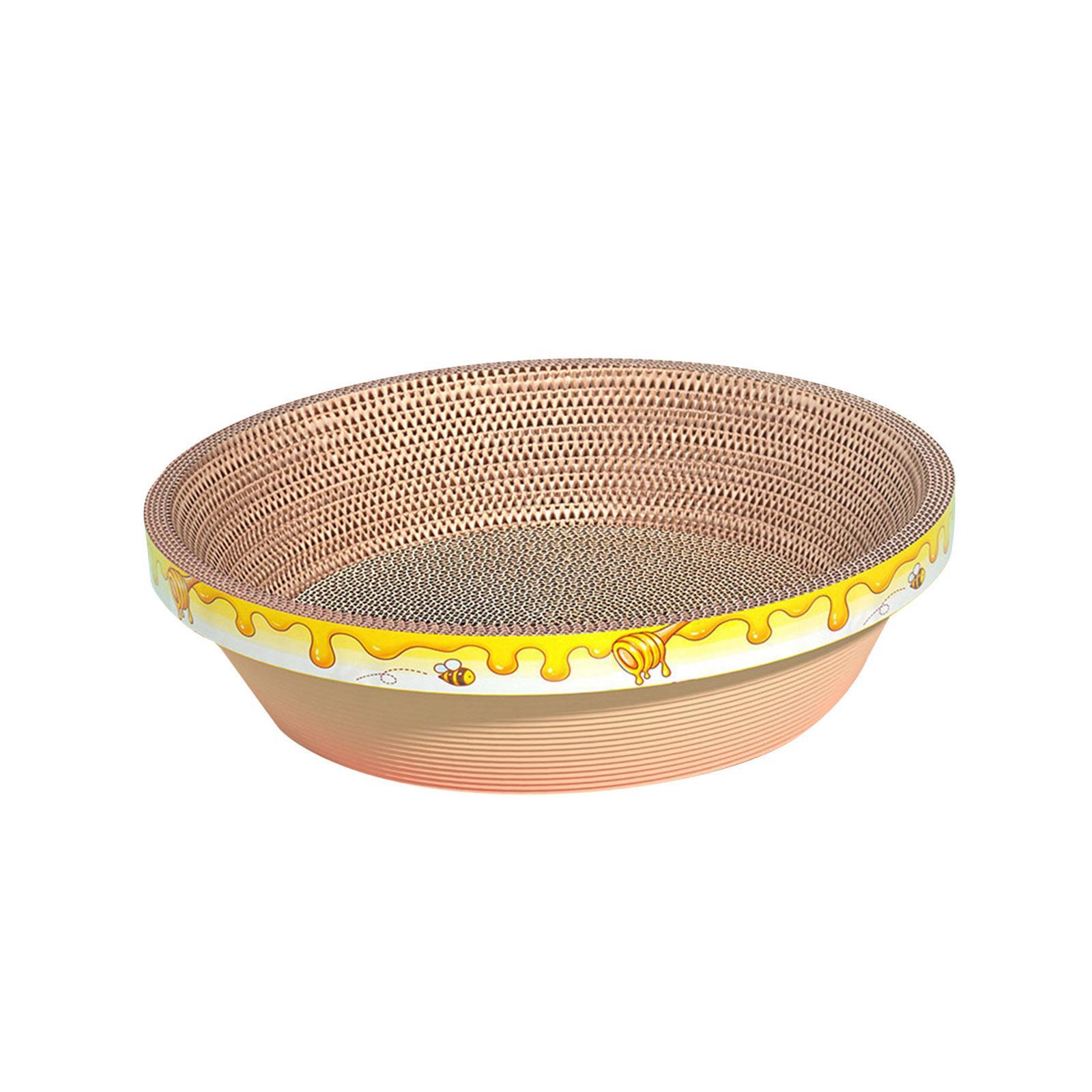 Corrugated Scratch Pad Lounge Beds House Nest Cats Scratcher Cardboard