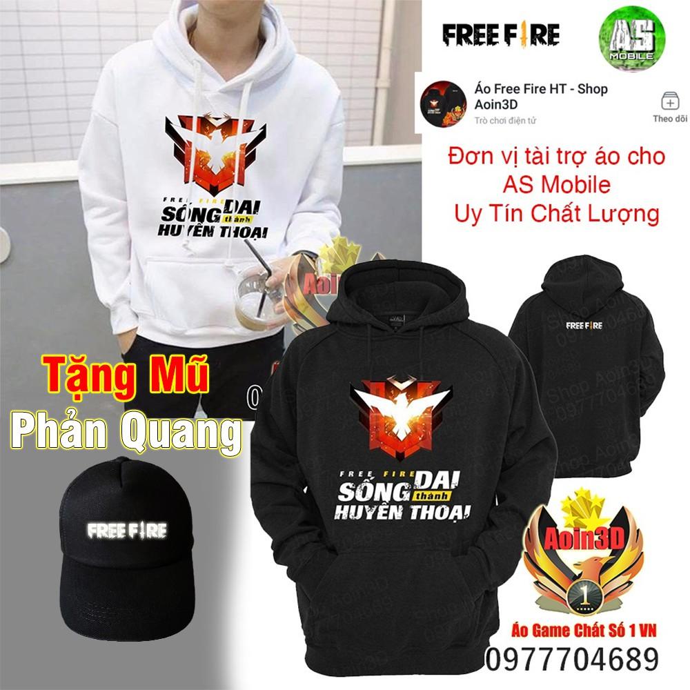 Áo Free Fire Rank Huyền Thoại - Áo Hoodie Shop Aoin3D