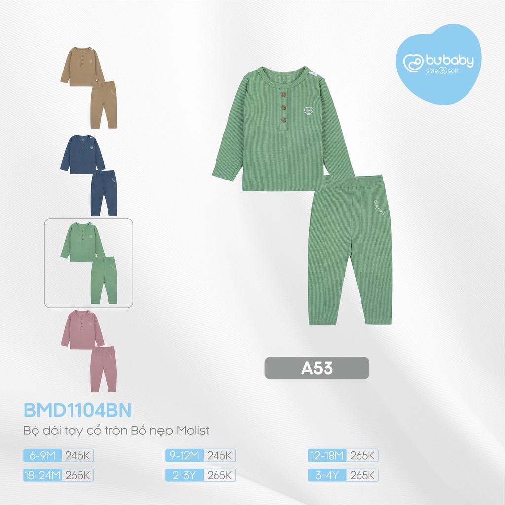 Bộ dài tay Molist Bu baby cho bé 6m - 4Y