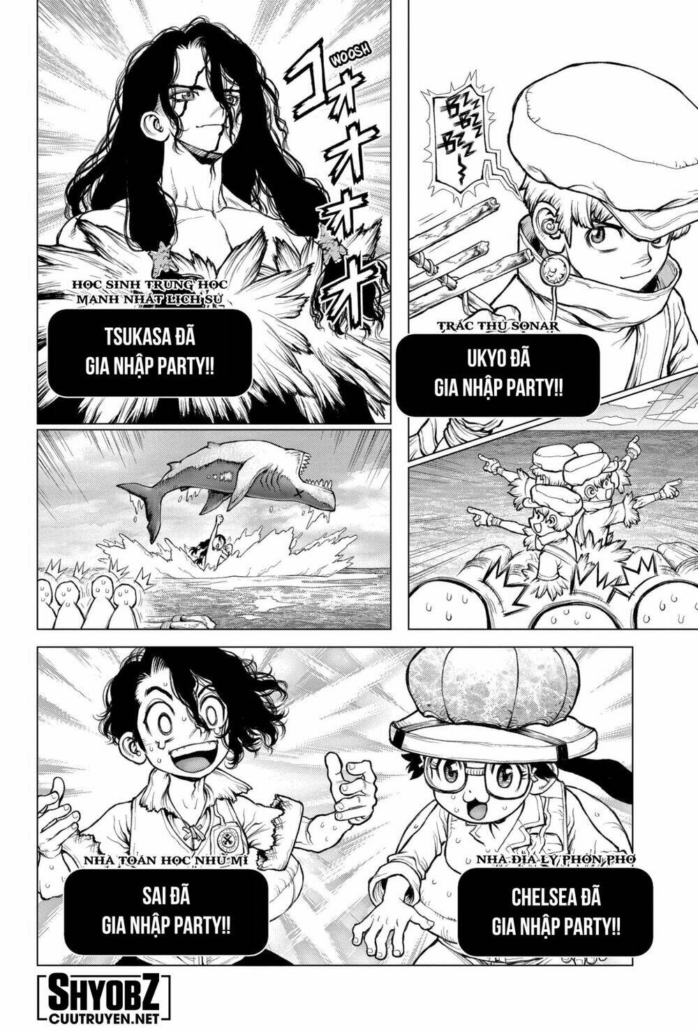 dr.stone - hồi sinh thế giới chapter 232.6 37