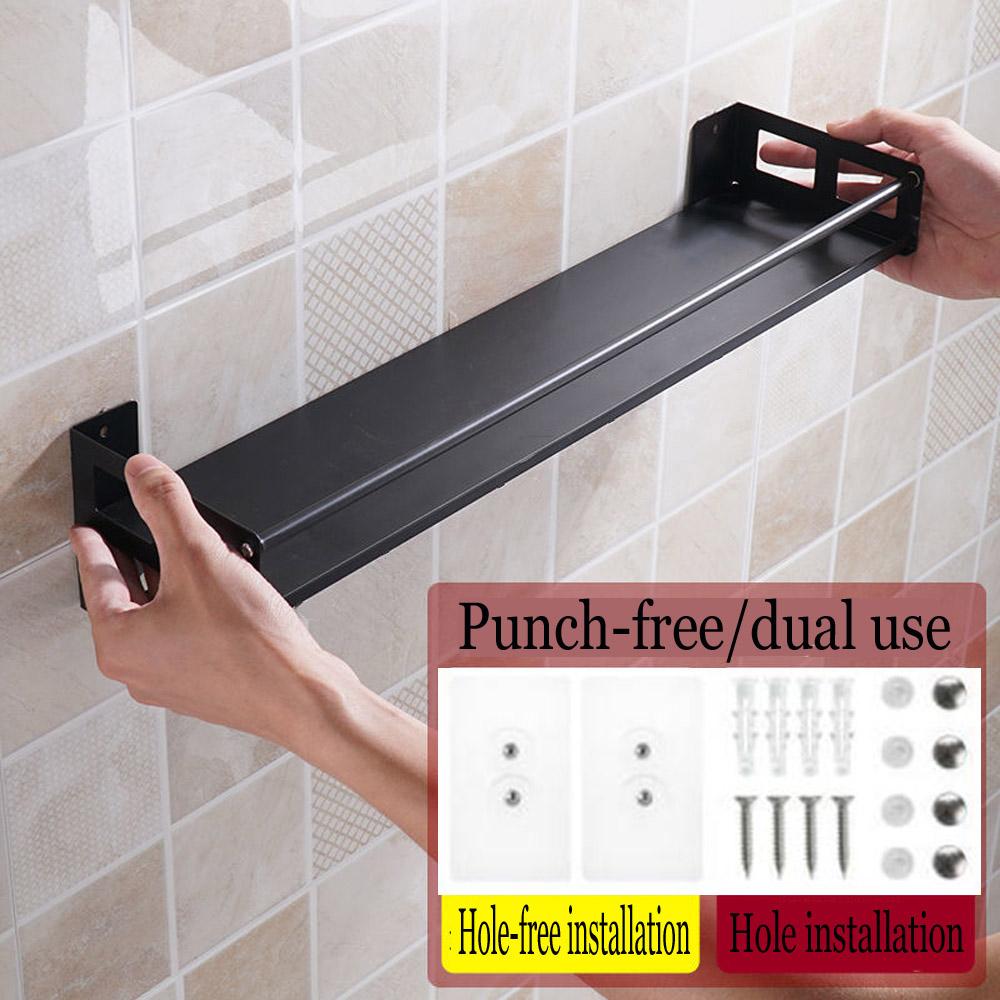 Hiện Đại Phong Cách Bắc Âu Bếp Nhà Tổ Chức Giá Treo Tường Giá Đựng Đồ Lọ Gia Vị Tủ Kệ Dụng Nhà Tắm Giá