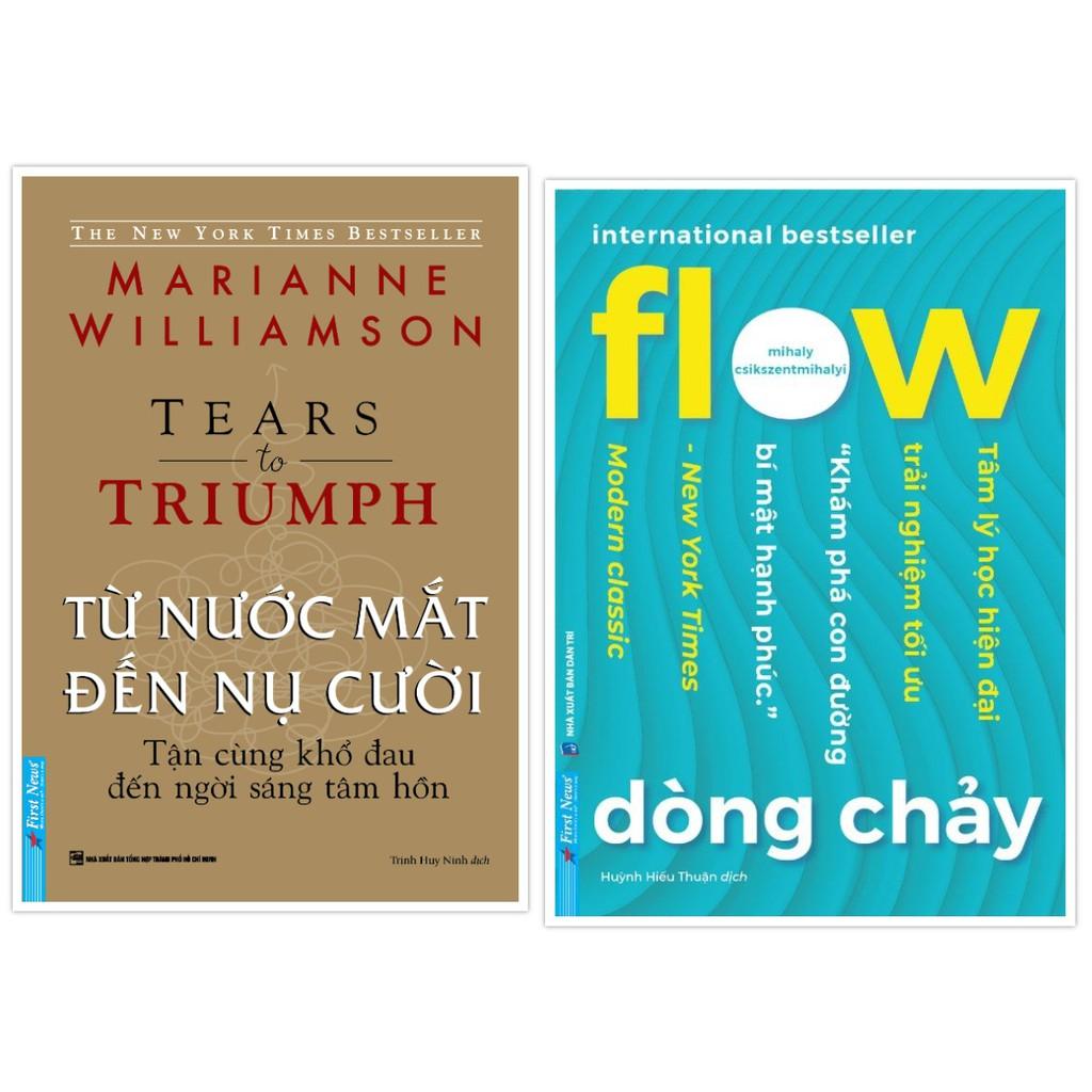Sách - Combo Từ Nước Mắt Đến Nụ Cười + Flow Dòng Chảy - First News