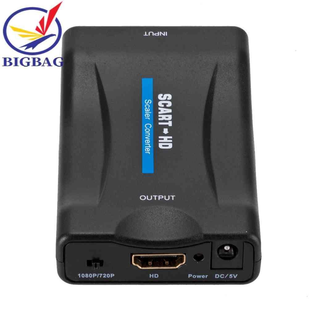 Bộ ChuyểN ĐổI Âm Thanh / Video SCART Sang HDMI 1080P