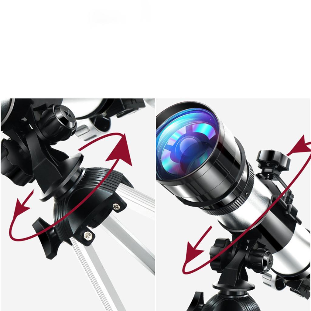 Portable 70mm Astronomical Reflector Telescope Kit With Tripod Finder Scope