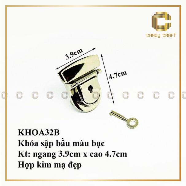 KHOÁ SẬP BẦU 3.9cm