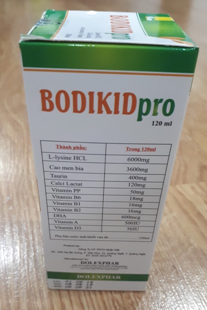 Thực Phẩm Chức Năng  Combo 2 Hộp Siro Bodikid Pro - Trẻ Ăn Ngon