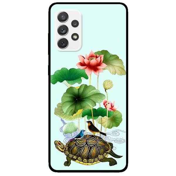 Ốp lưng dành cho Samsung Galaxy A32 - A52 - A72 - mẫu Sen Và Rùa