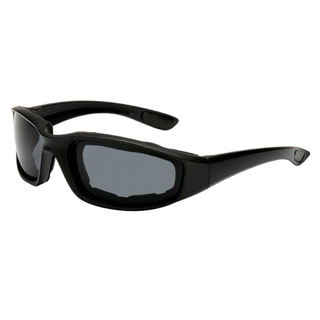 1 Pair Motorcycle Riding Glasses Padding Goggles UV Protection Dustproof Windproof Motorcycle for Outdoor Sports