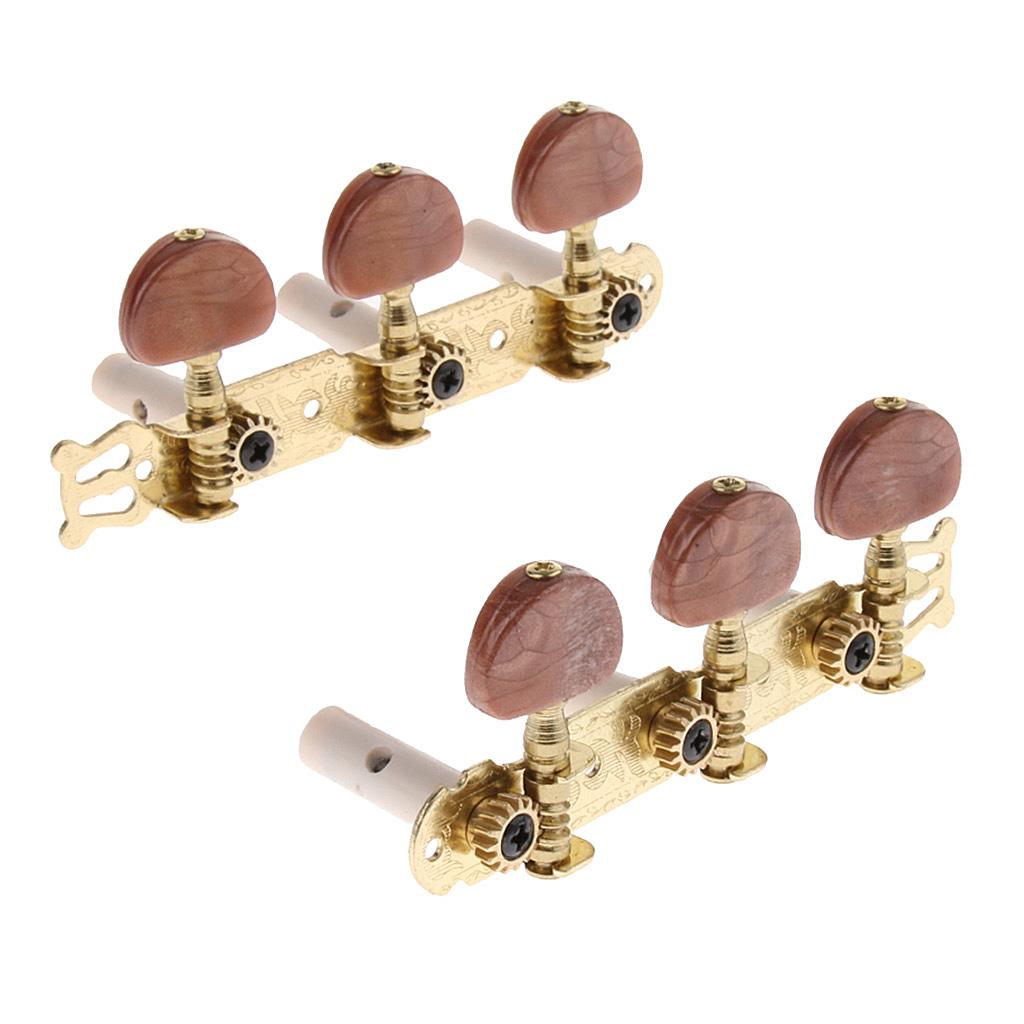 Sunnimix Đàn Guitar Máy Đầu Dây Chỉnh Chốt Phím Chỉnh Âm Cho Đàn Gỗ