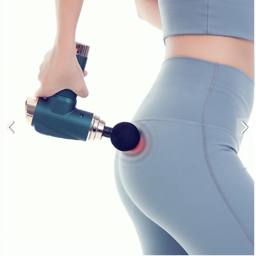 Máy massage cầm tay 8 đầu-súng massage trị nhức mỏi vai gáy, đau giãn cơ