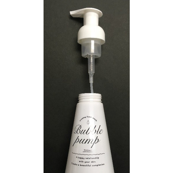 Bình xịt tạo bọt 300ml (đựng sữa tắm, nước rửa tay, mỹ phẩm) tặng kèm 2 zipper 12cm